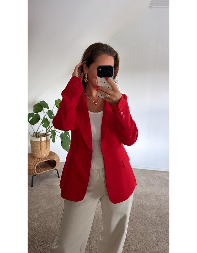 DANA FLOREA Blazer Lotte Rood