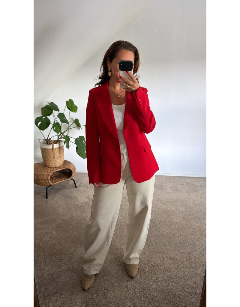 DANA FLOREA Blazer Lotte Rood