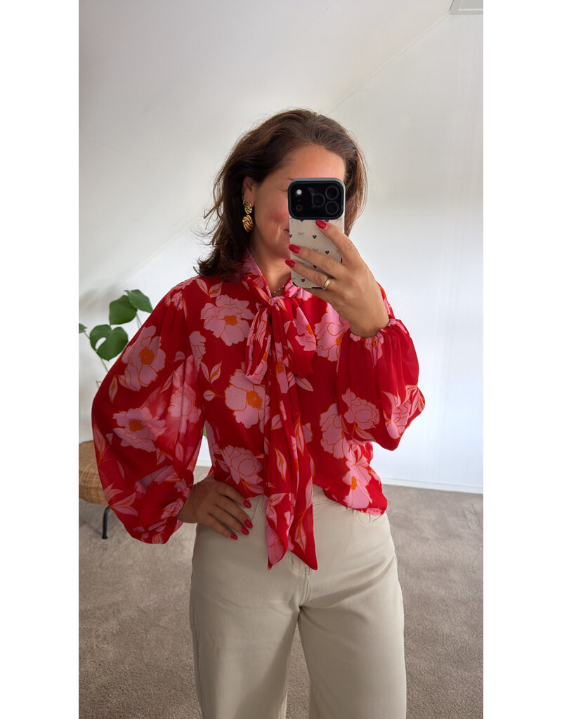 DANA FLOREA Blouse Caitlin Rood