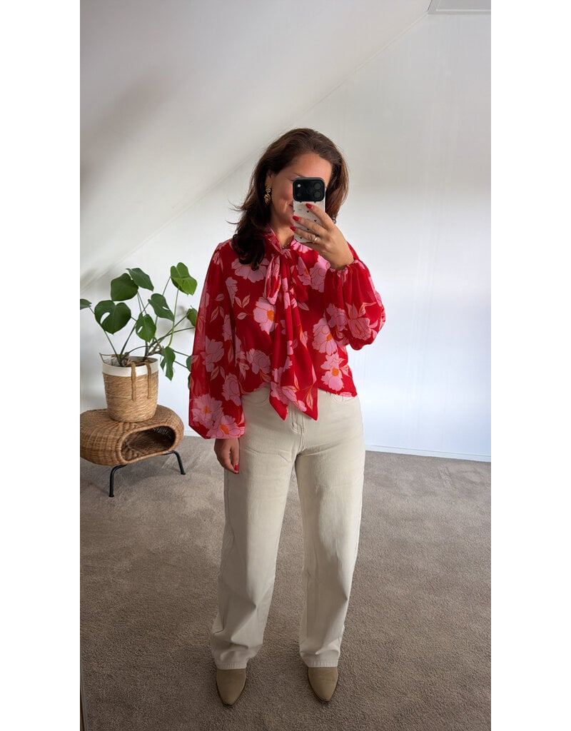 DANA FLOREA Blouse Caitlin Rood