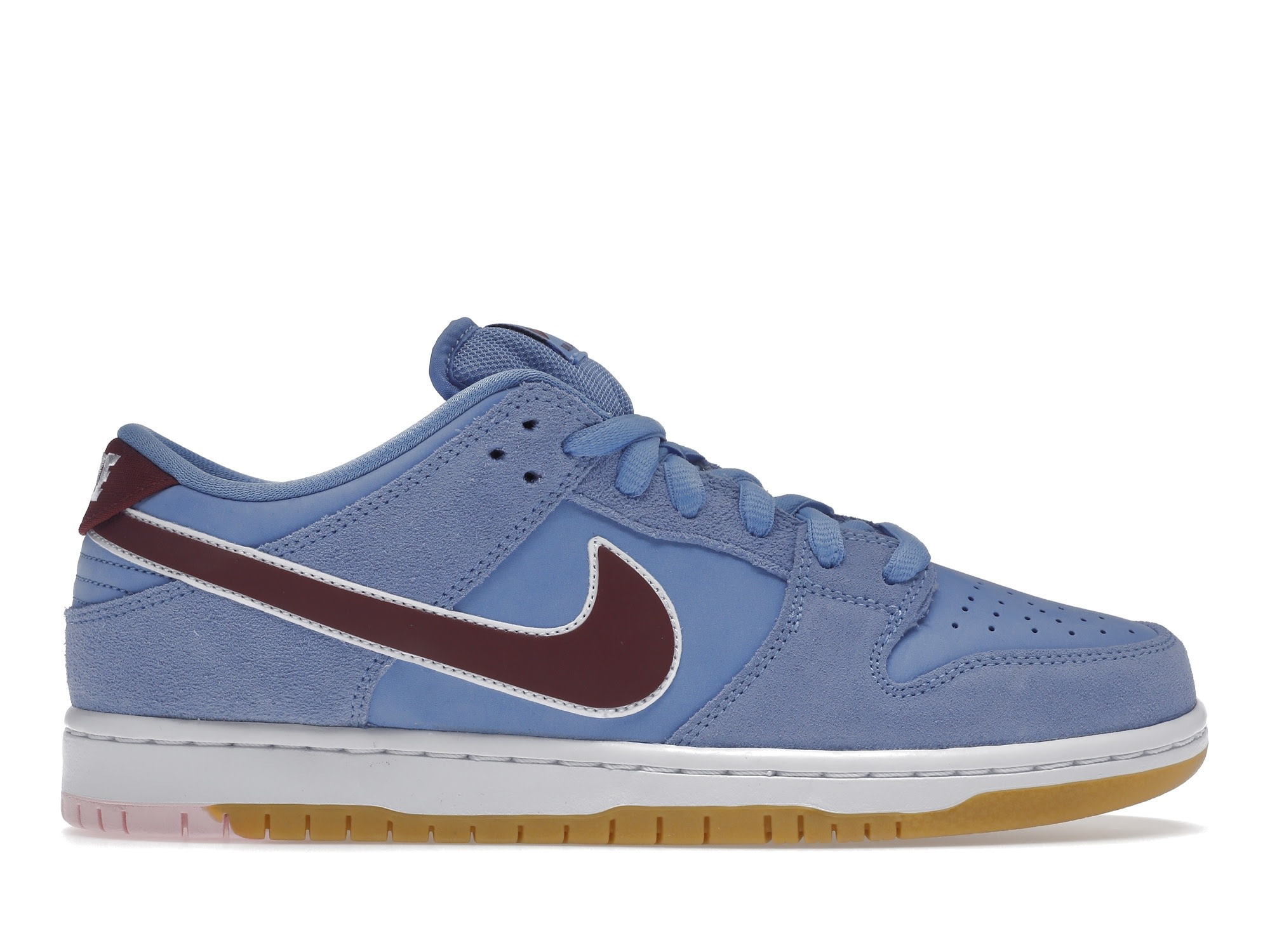 Nike SB Dunk Low Blue Maroon
