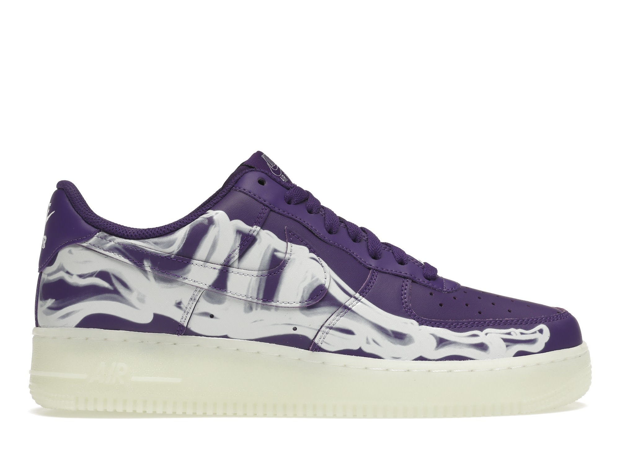 Nike Air Force 1 Purple Skeleton