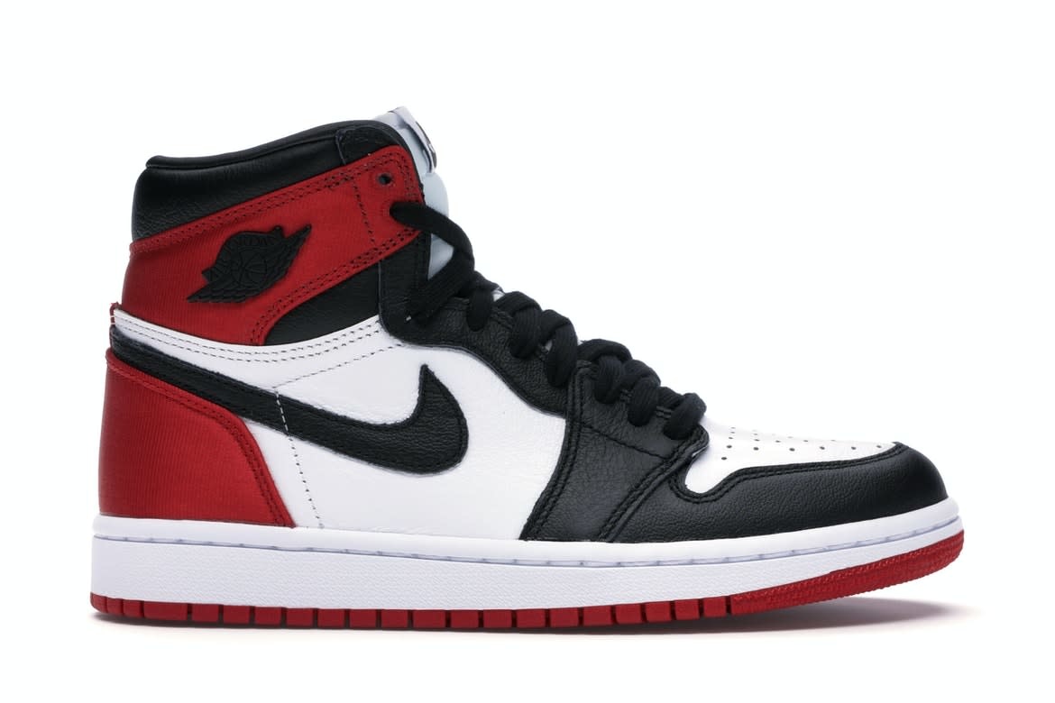 Jordan 1 High Satin Black Toe