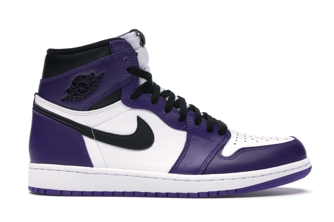 Jordan 1 High Court Purple