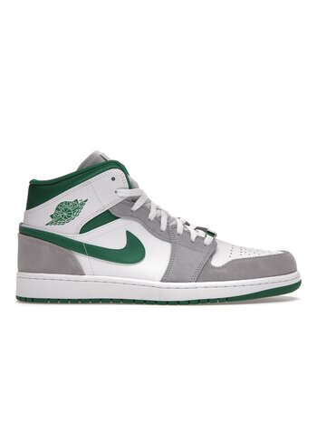 Jordan 1 Mid Grey/Green