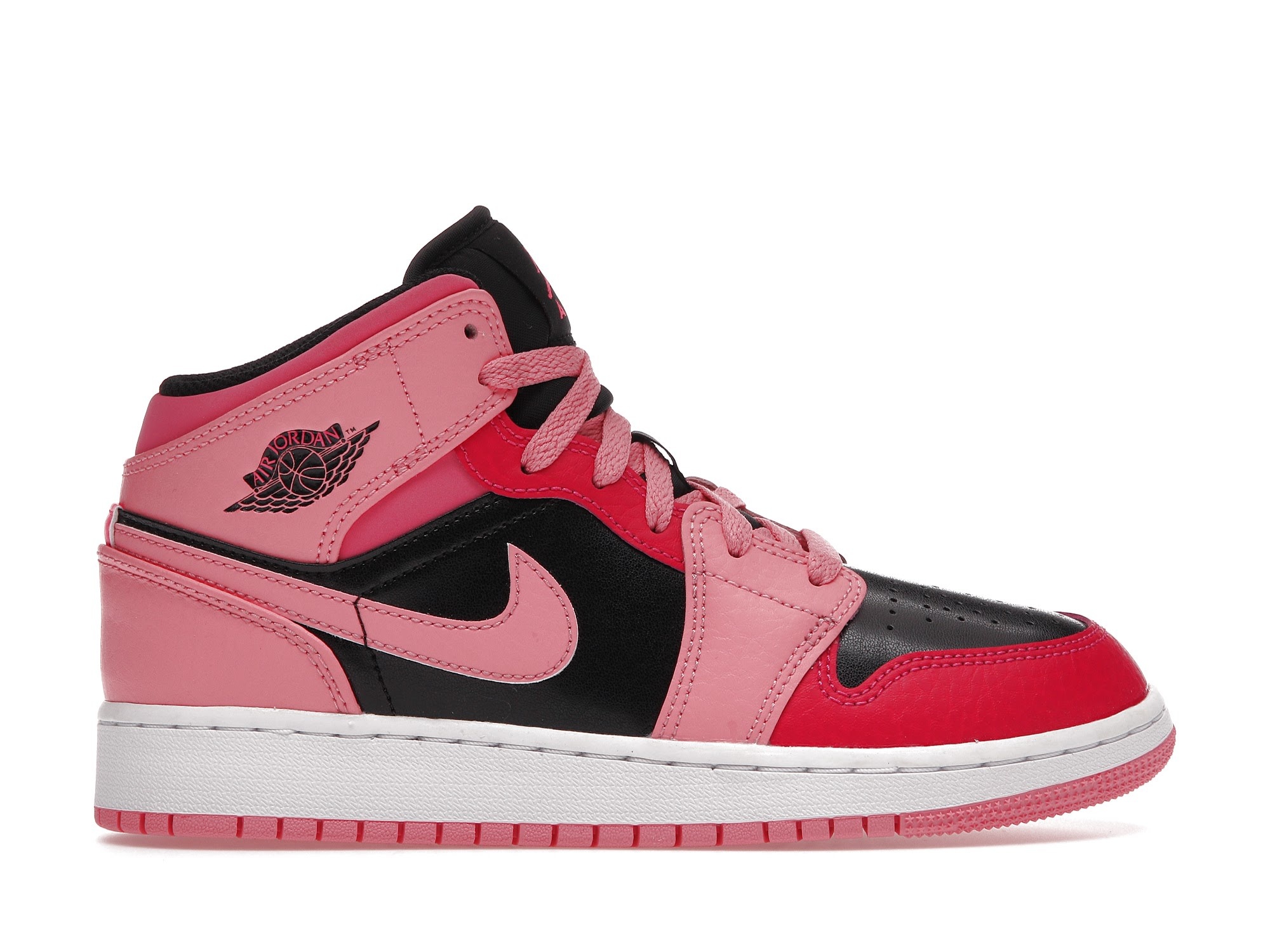 Jordan 1 Mid Coral Chalk