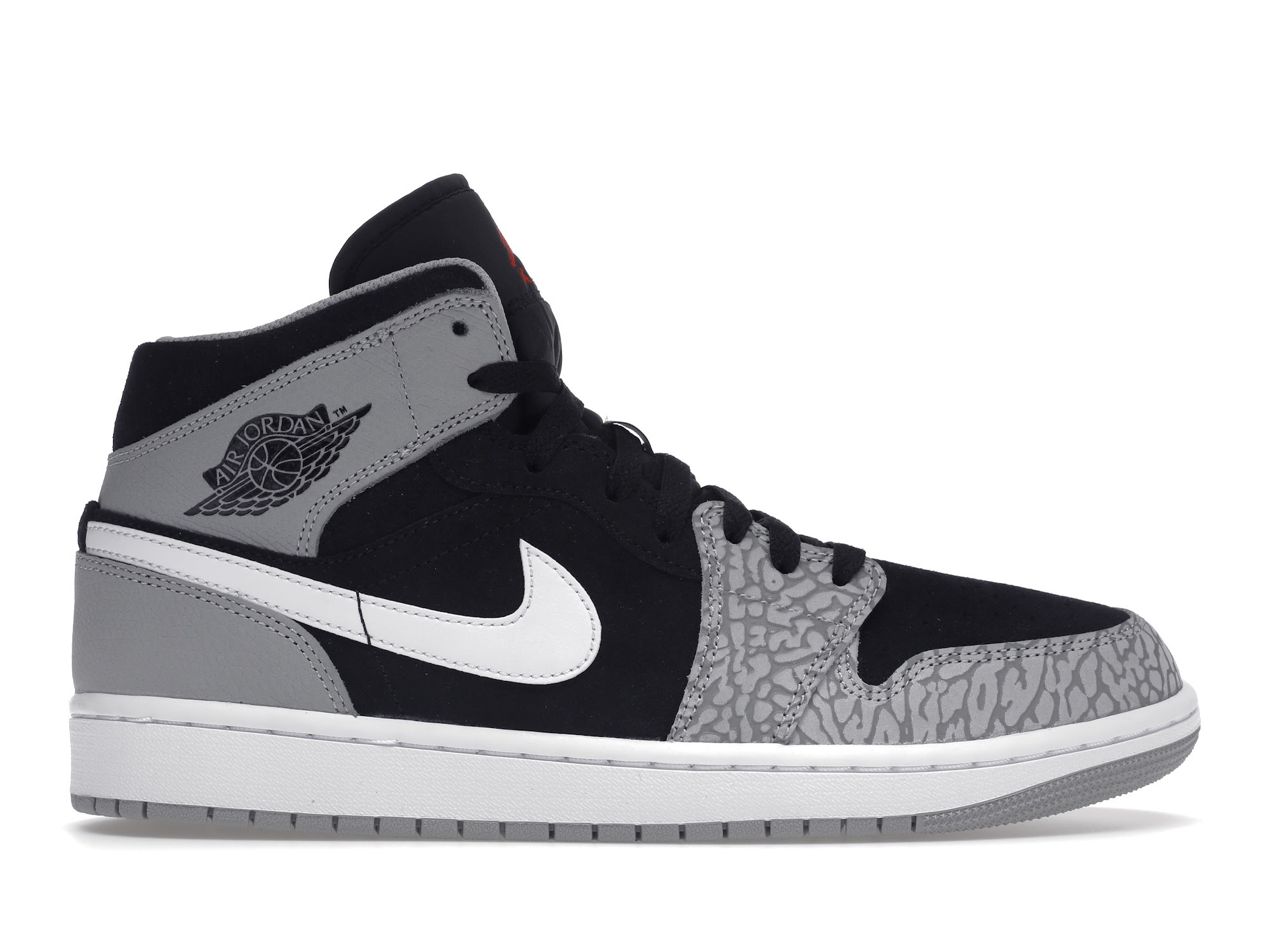 Jordan 1 Mid Elephant Print