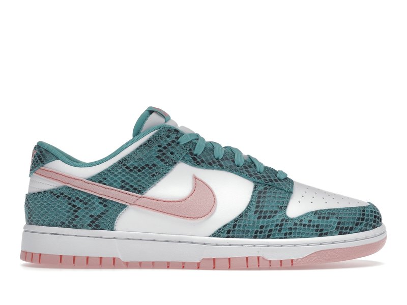 Nike Dunk Low Teal Snakeskin