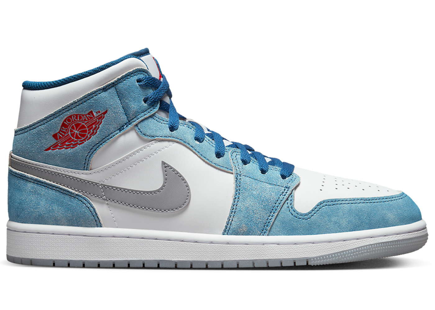 Jordan 1 Mid French Blue