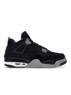 Jordan 4 Black Canvas