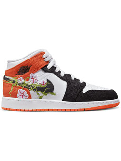 Jordan 1 Mid Floral Embroidery (GS)