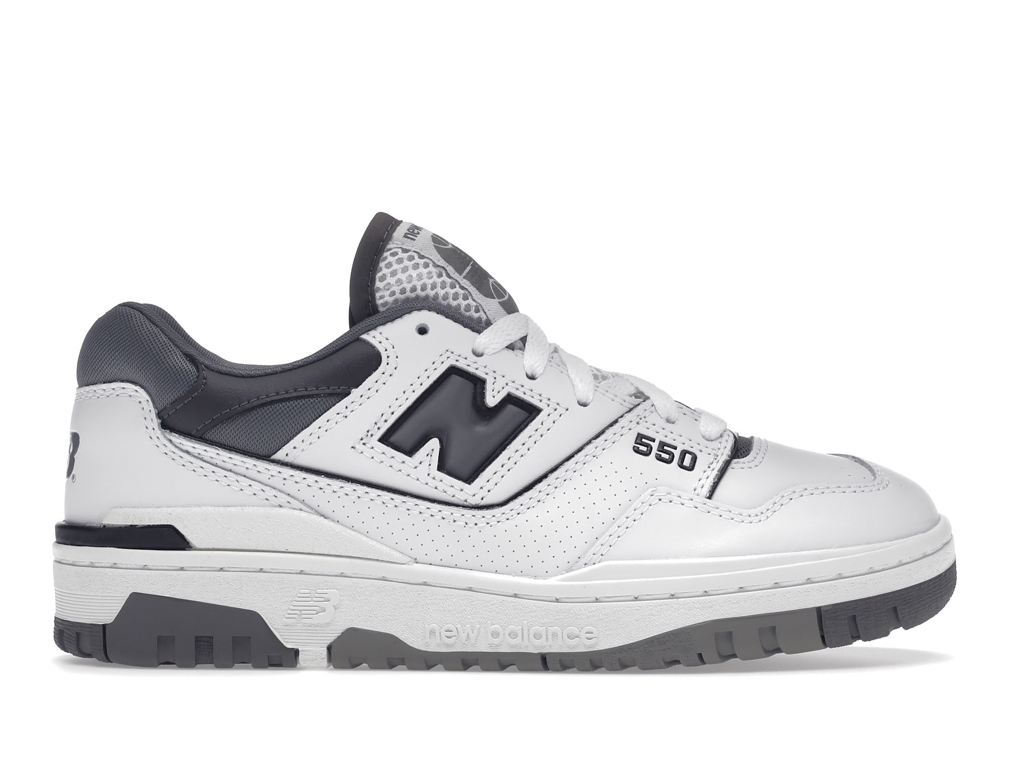 New Balance 550 White Dark Grey