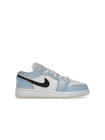 Jordan 1 Low Ice Blue Black (GS)