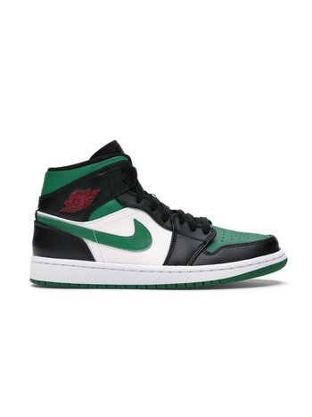 Jordan 1 Mid Green Toe