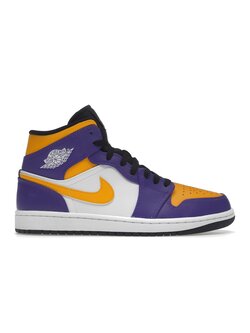 Jordan 1 Mid Lakers