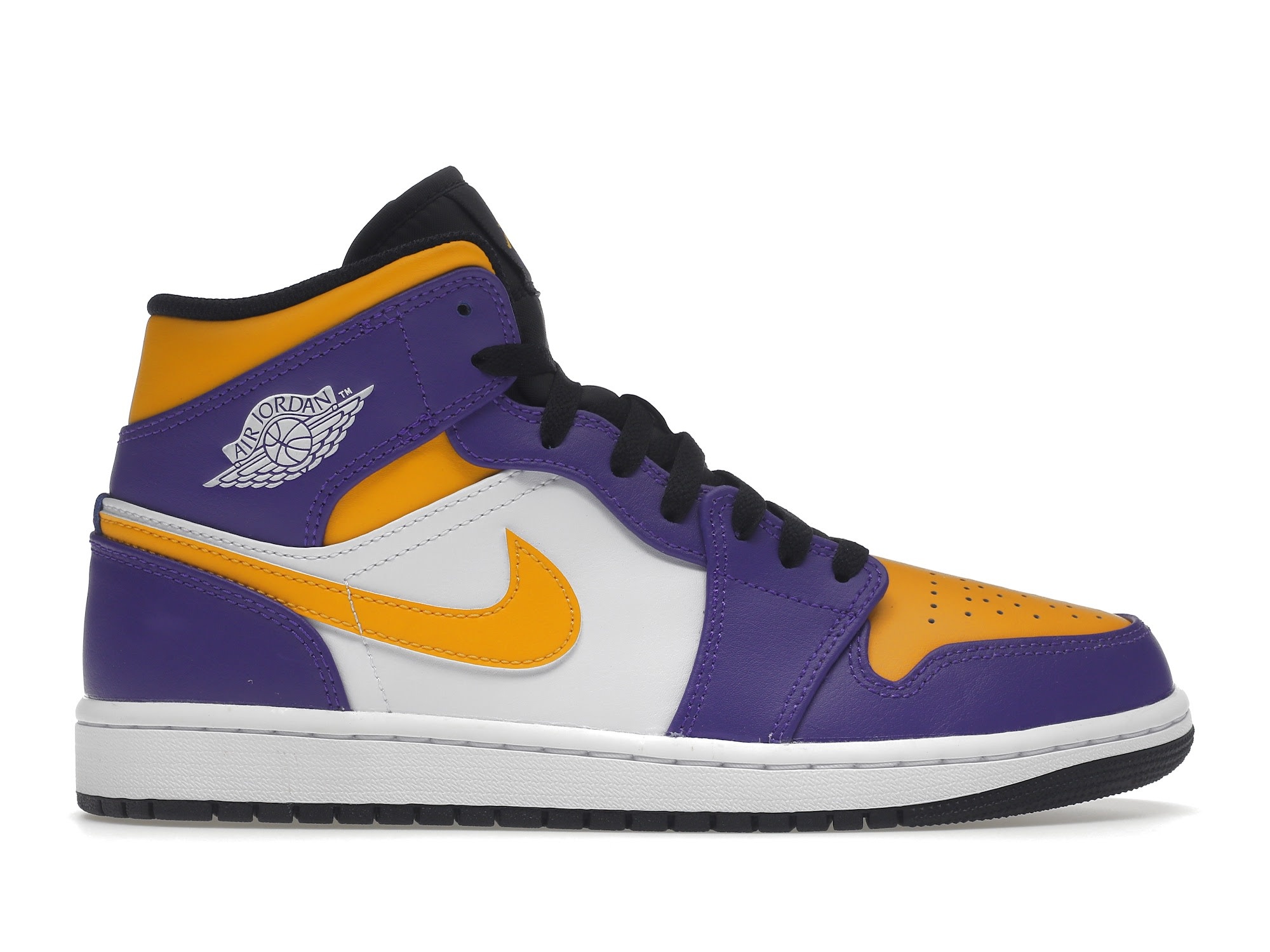 Jordan 1 Mid Lakers