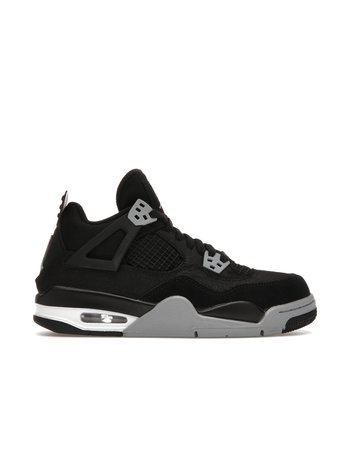 Jordan 4 Black Canvas (GS)
