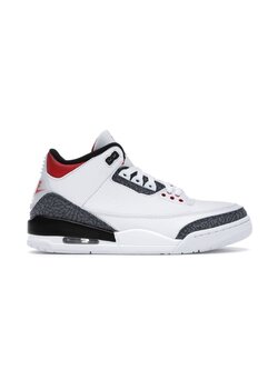 Jordan 3 Fire Red Denim