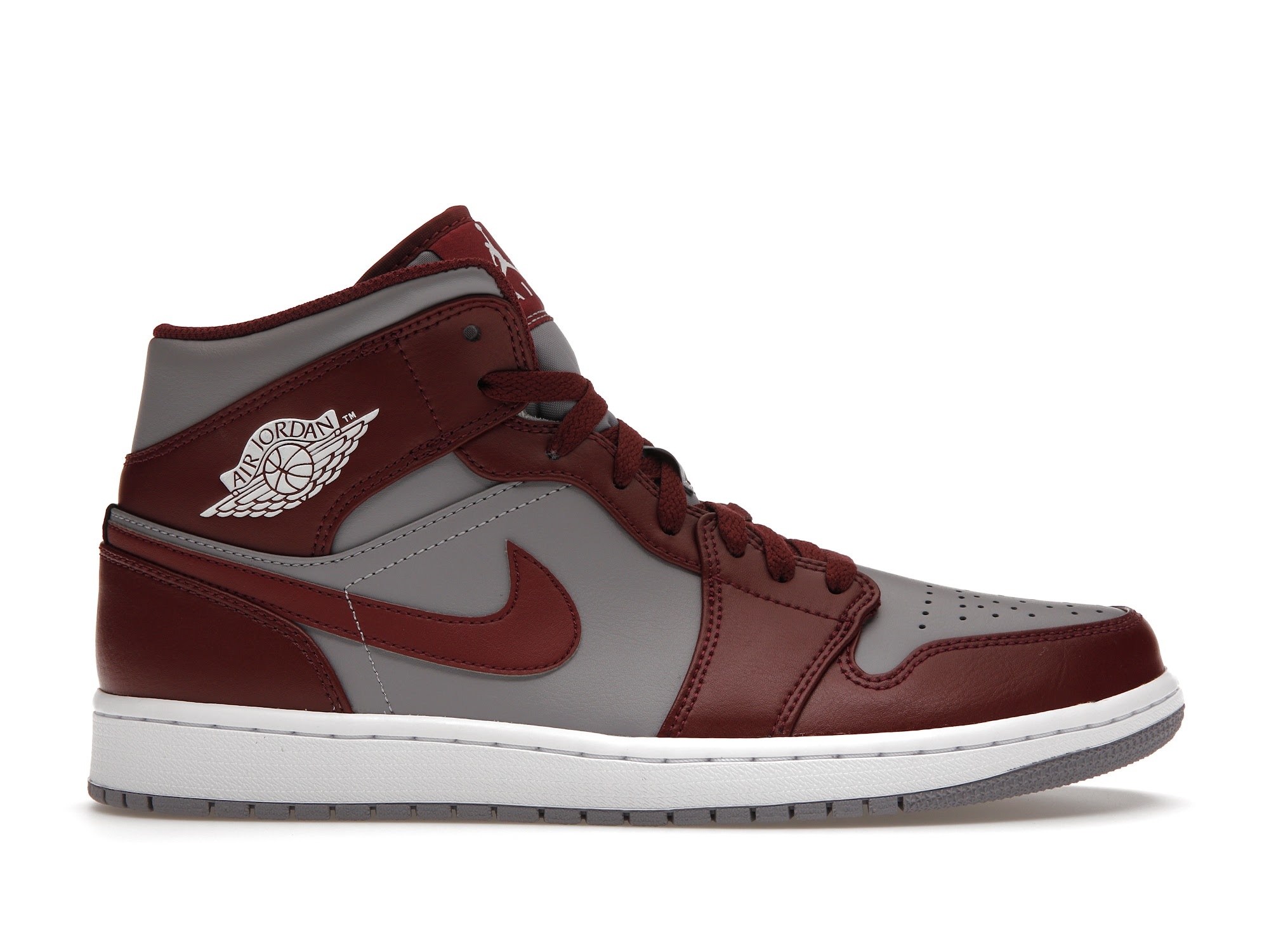 Jordan 1 Mid Cherrywood Red (GS)