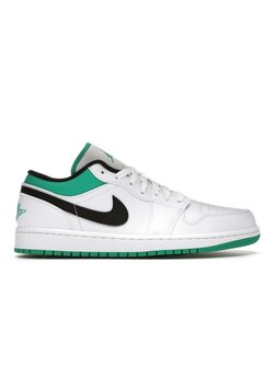 Jordan 1 Low Lucky Green Black