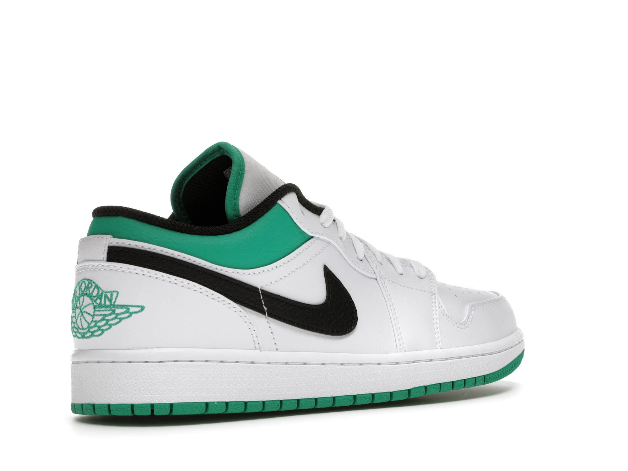 Jordan 1 Low Lucky Green Black