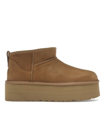 UGG Ultra Mini Platform Chestnut