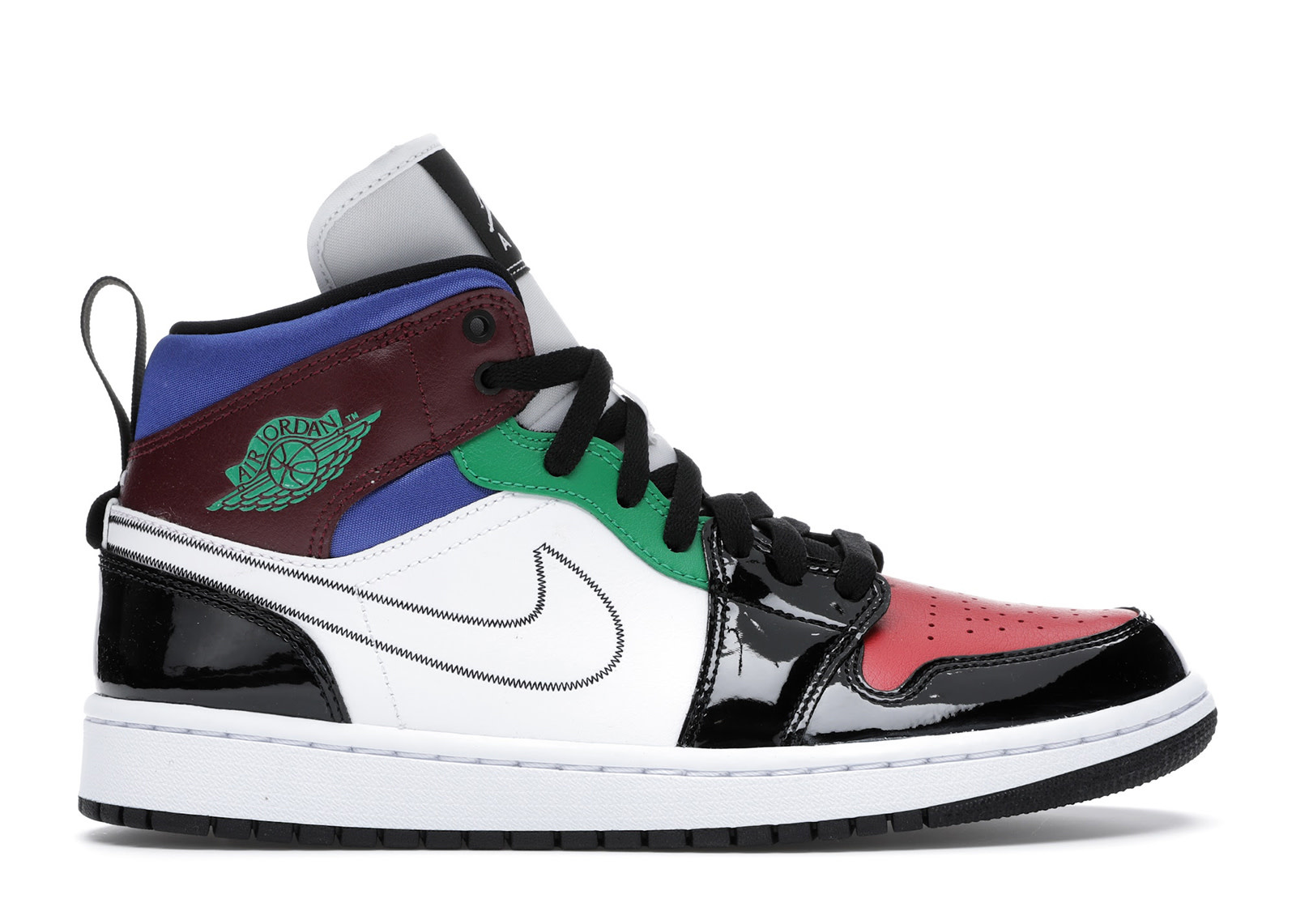 Jordan 1 Mid Multi Color