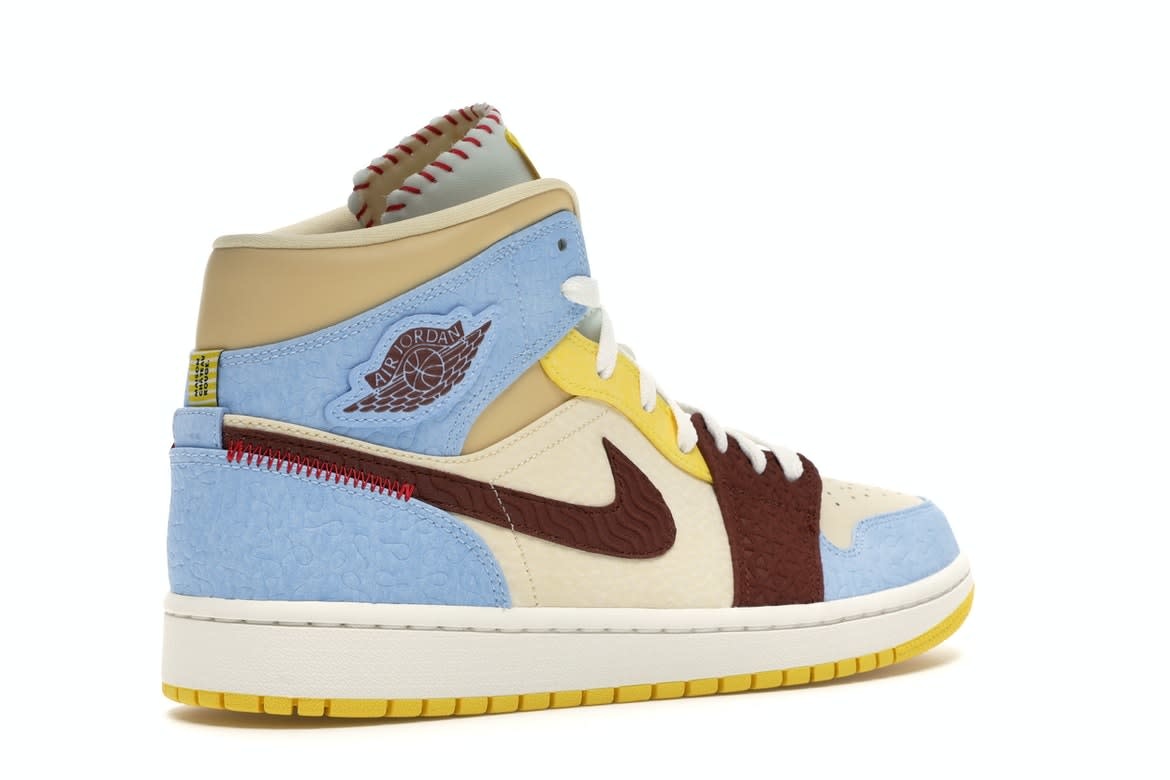 Jordan 1 Mid Chateau Rouge