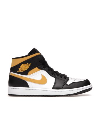 Jordan 1 Mid Pollen Black