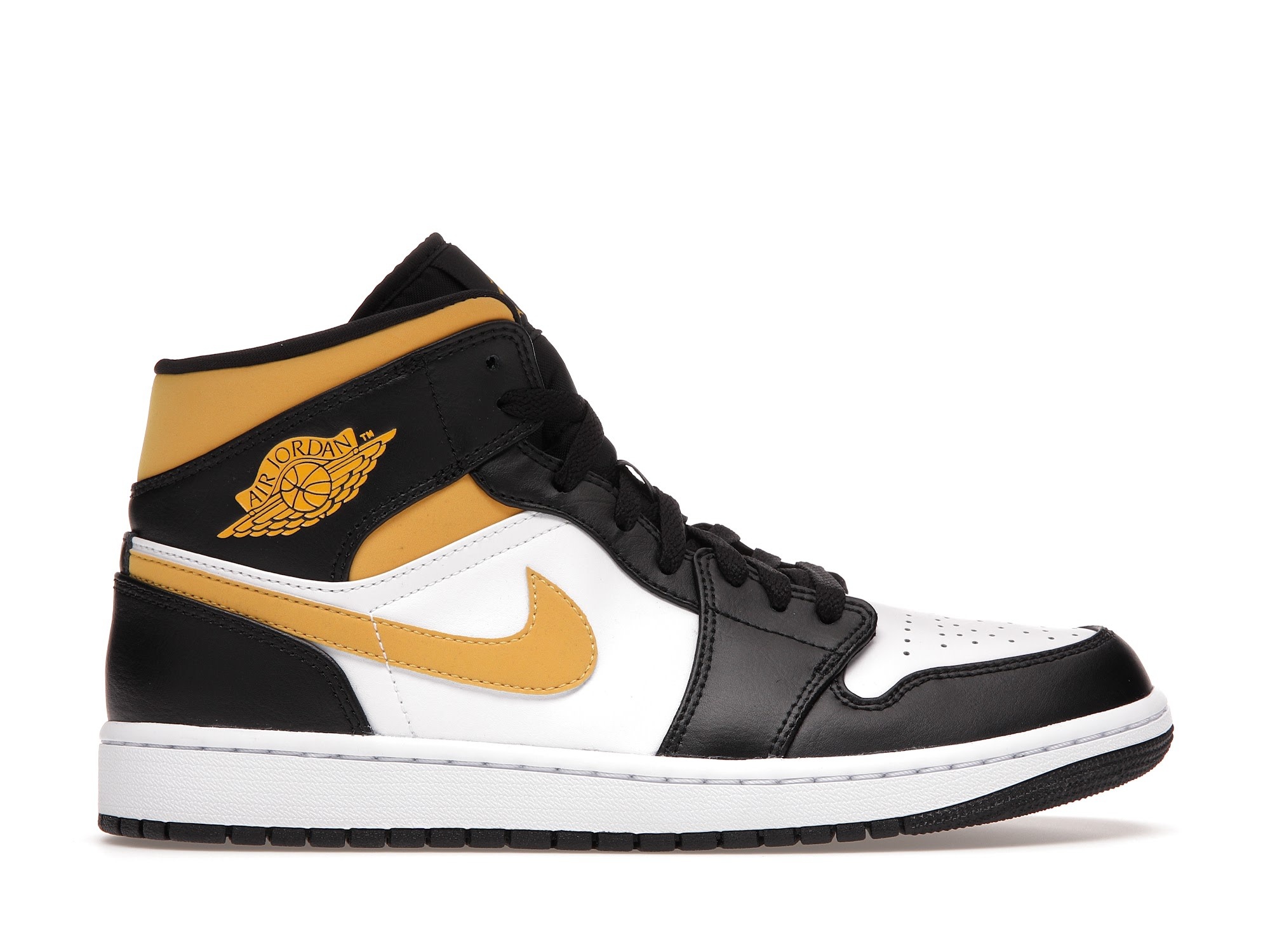 Jordan 1 Mid Pollen Black