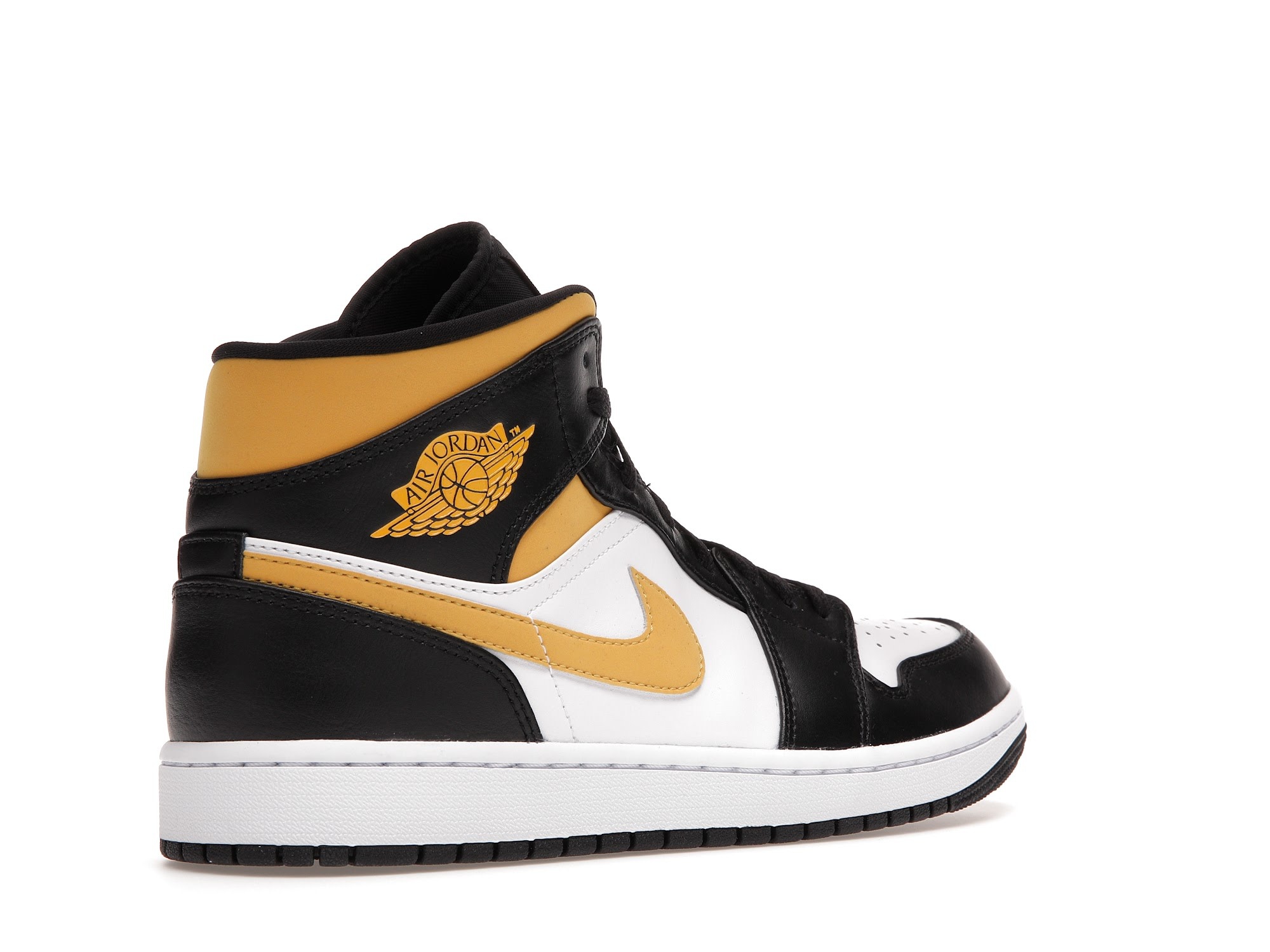 Jordan 1 Mid Pollen Black