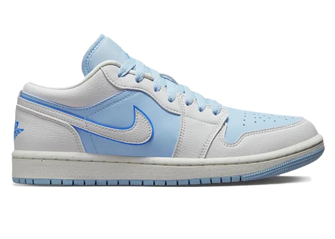 Jordan 1 Low Reverse Ice Blue (W)