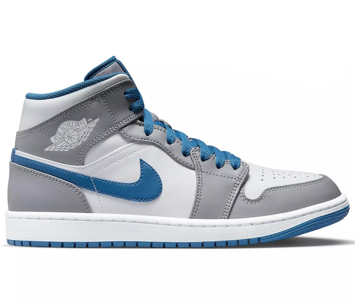 Jordan 1 Mid True Blue (GS)