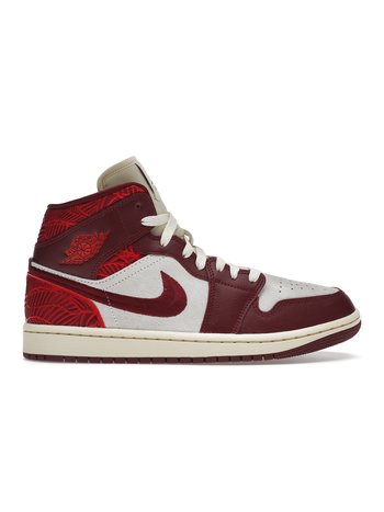 Jordan 1 Mid Tiki Leaf