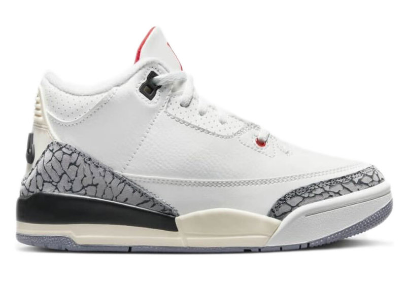 Jordan 3 White Cement (PS)