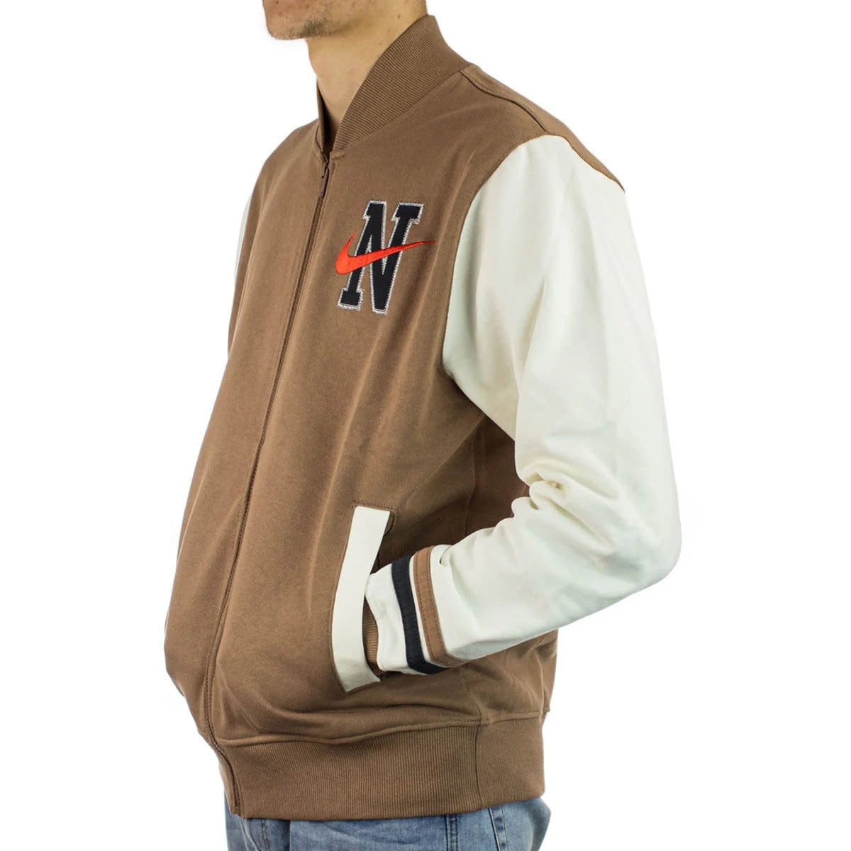 Nike College Jacket Brown