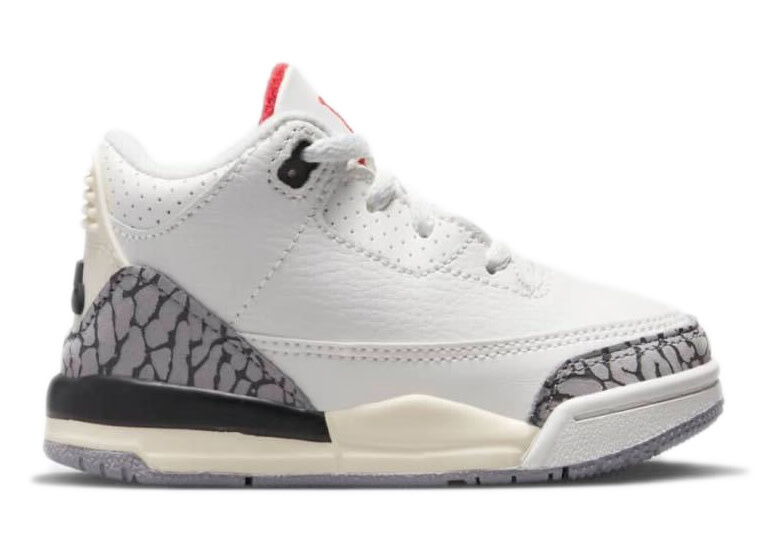 Jordan 3 White Cement (TD)