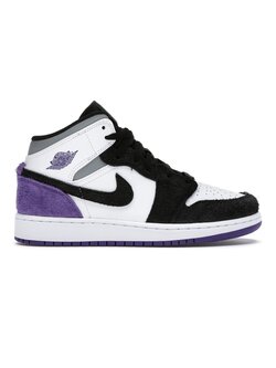 Jordan 1 Mid SE Purple Suede