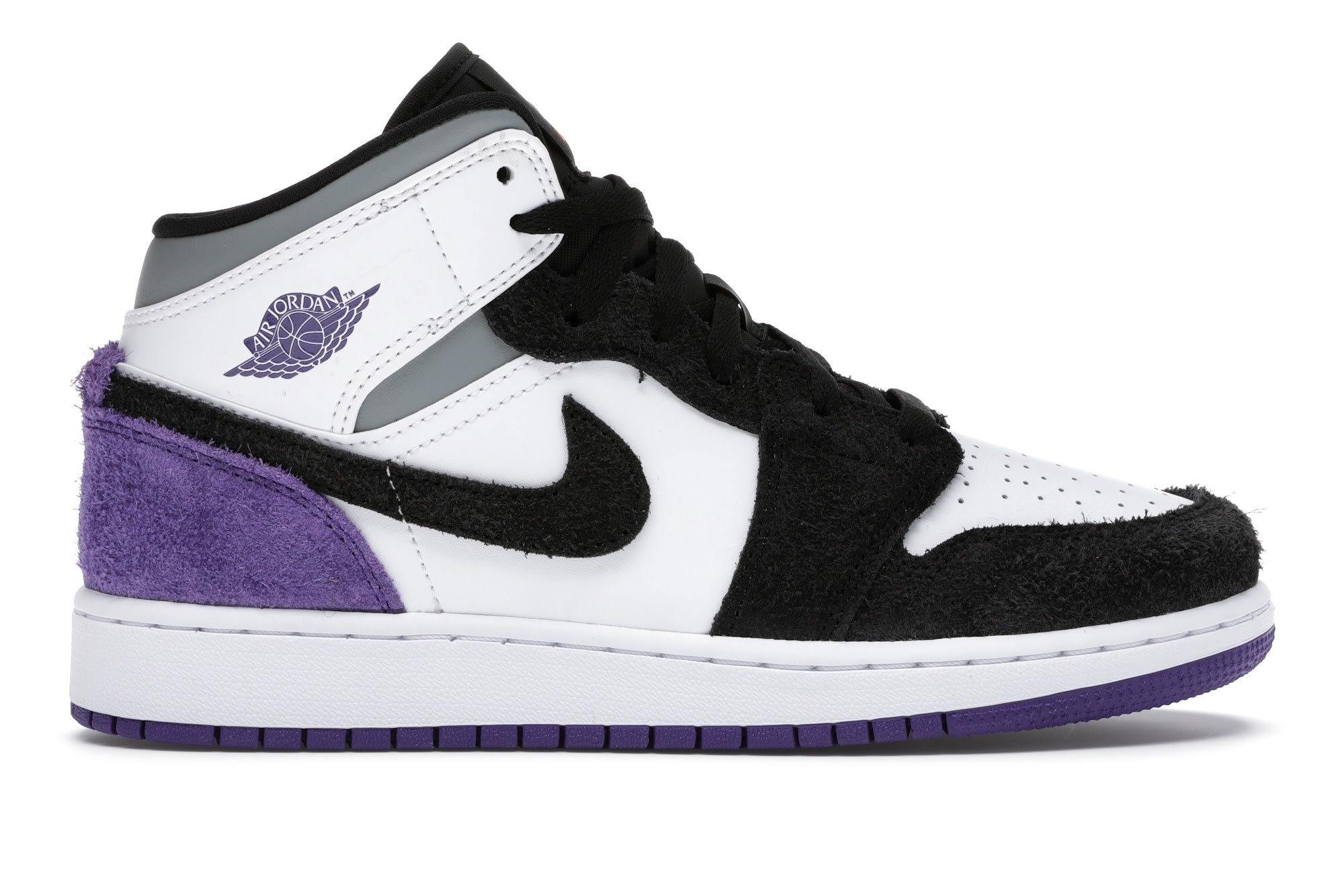 Jordan 1 Mid SE Purple Suede