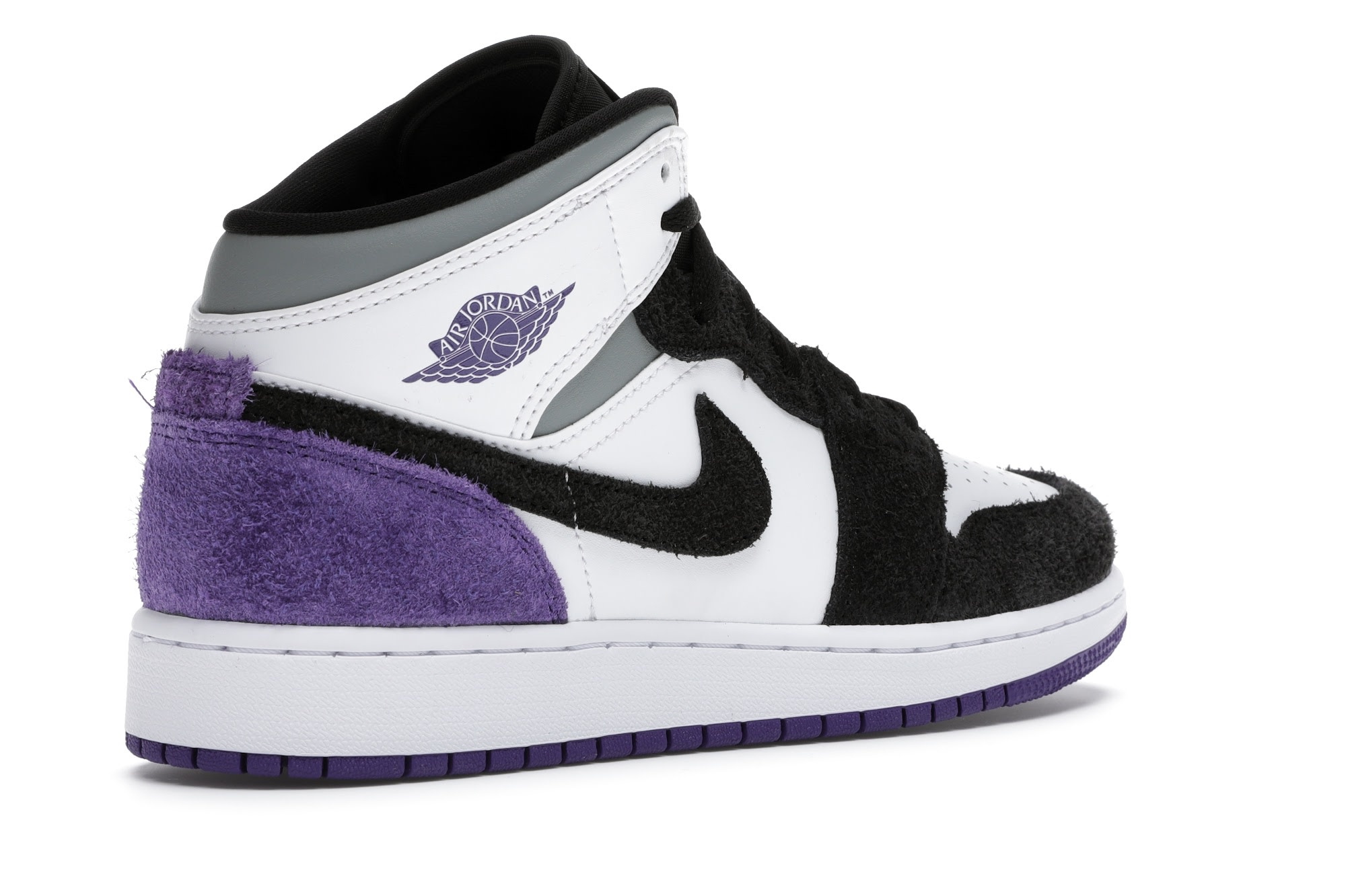 Jordan 1 Mid SE Purple Suede
