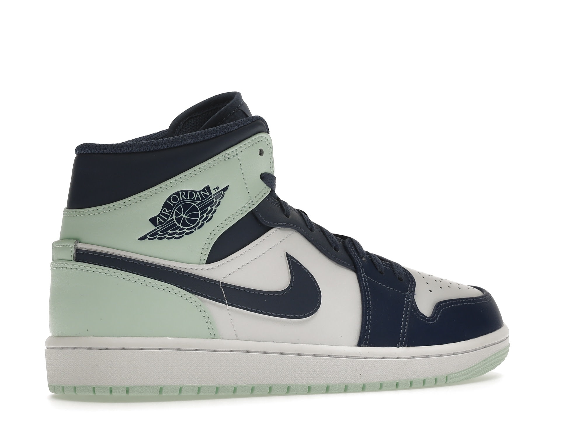Jordan 1 Mid Blue Mint