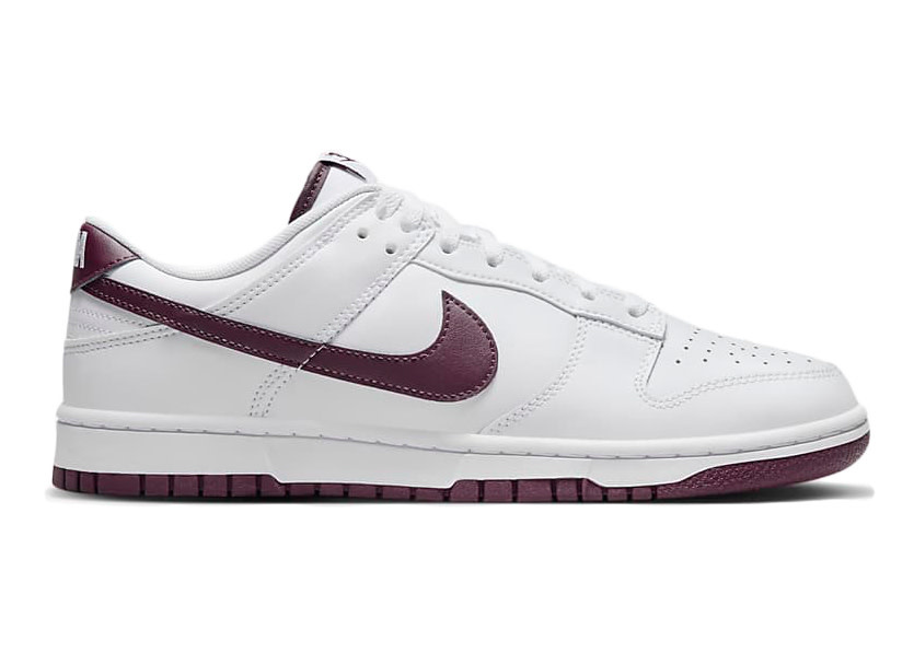 Nike Dunk Low White Maroon