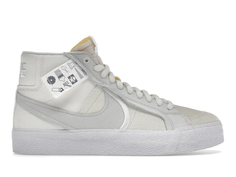 Nike SB Blazer Mid Warning Label