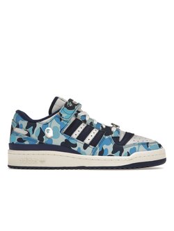 Adidas Forum Bape Blue Camo
