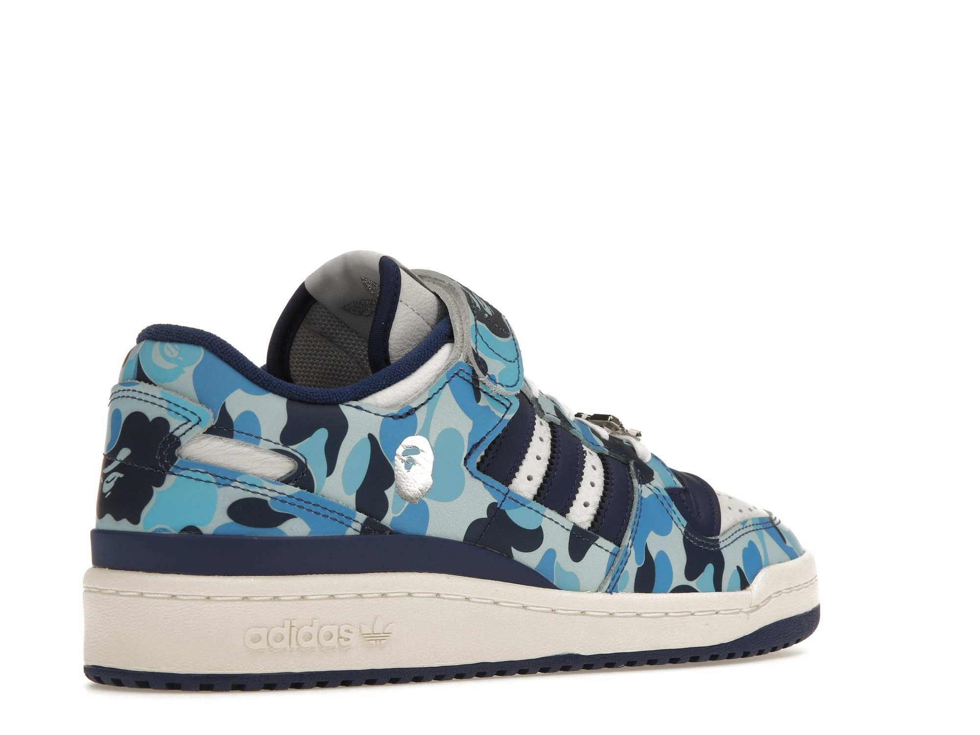 Adidas Forum Bape Blue Camo