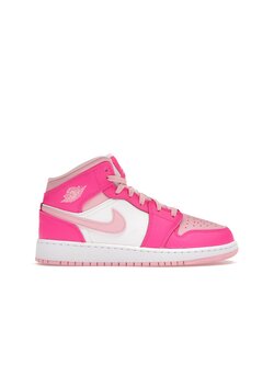 Jordan 1 Mid Fierce Pink (GS)