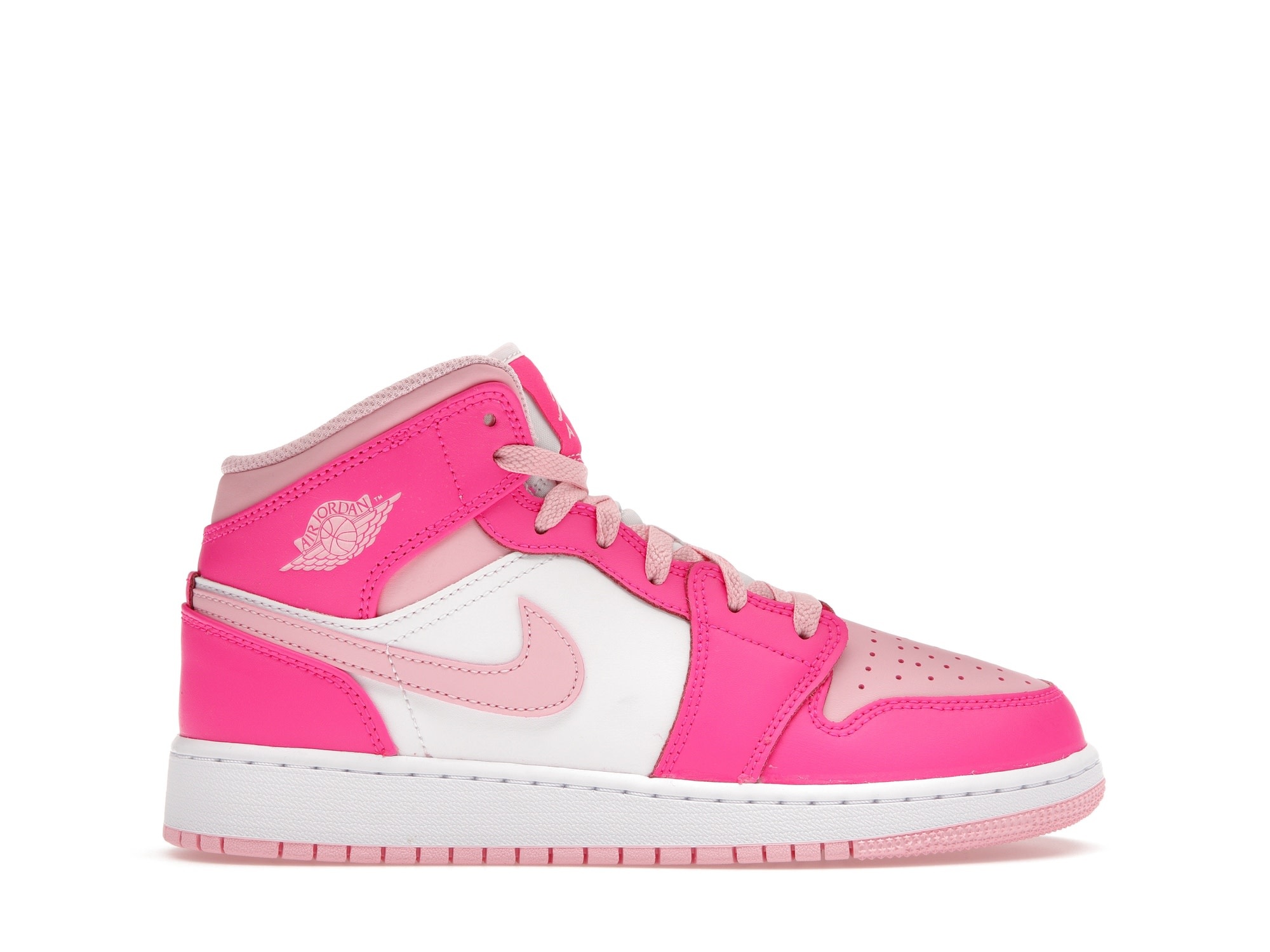 Jordan 1 Mid Fierce Pink (GS)