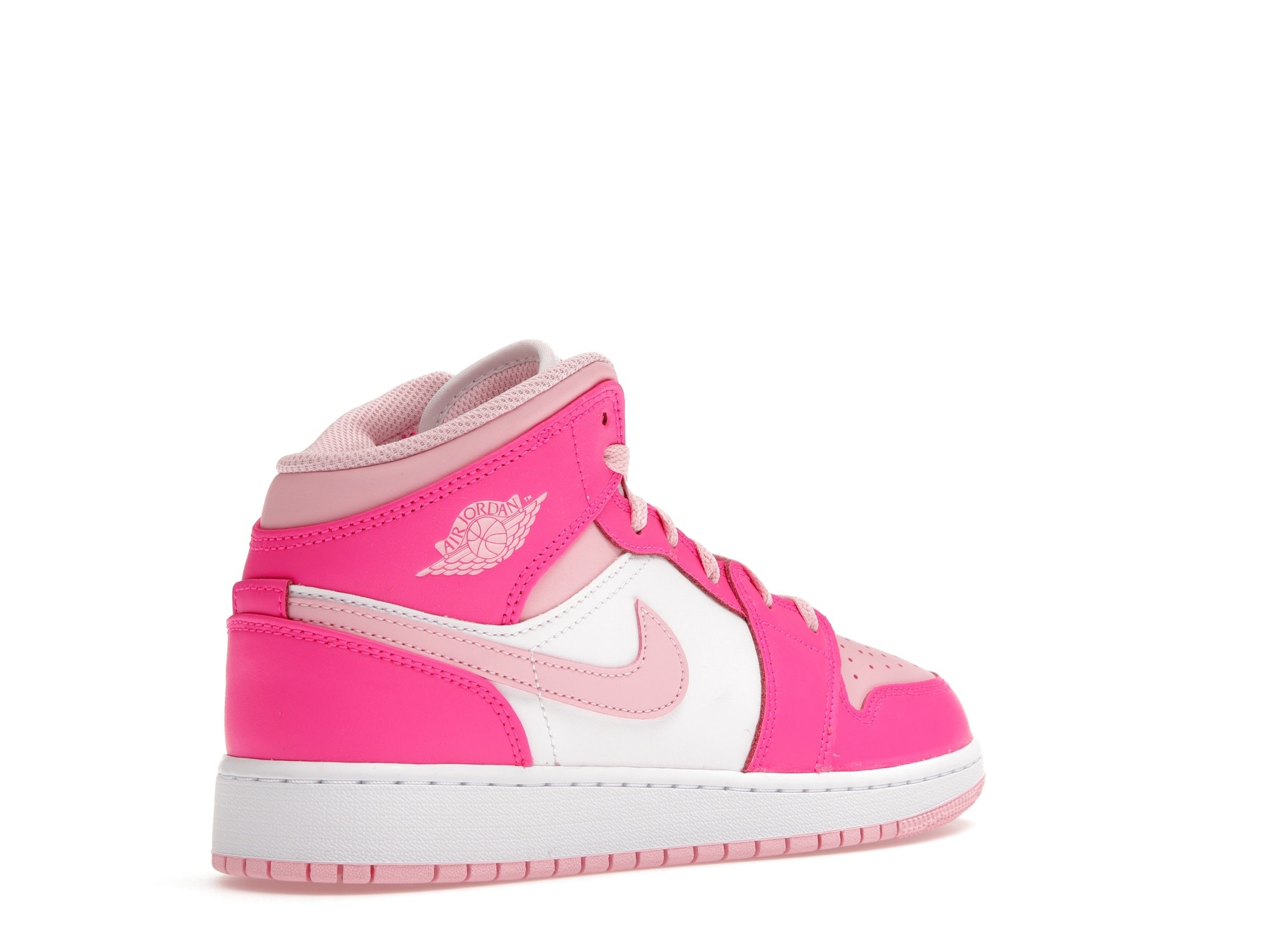 Jordan 1 Mid Fierce Pink (GS)