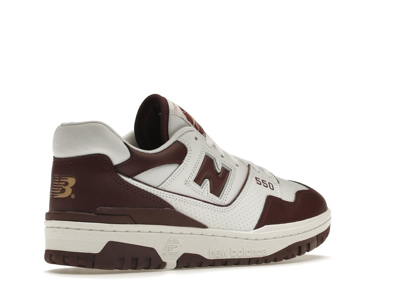 New Balance 550 White Burgundy