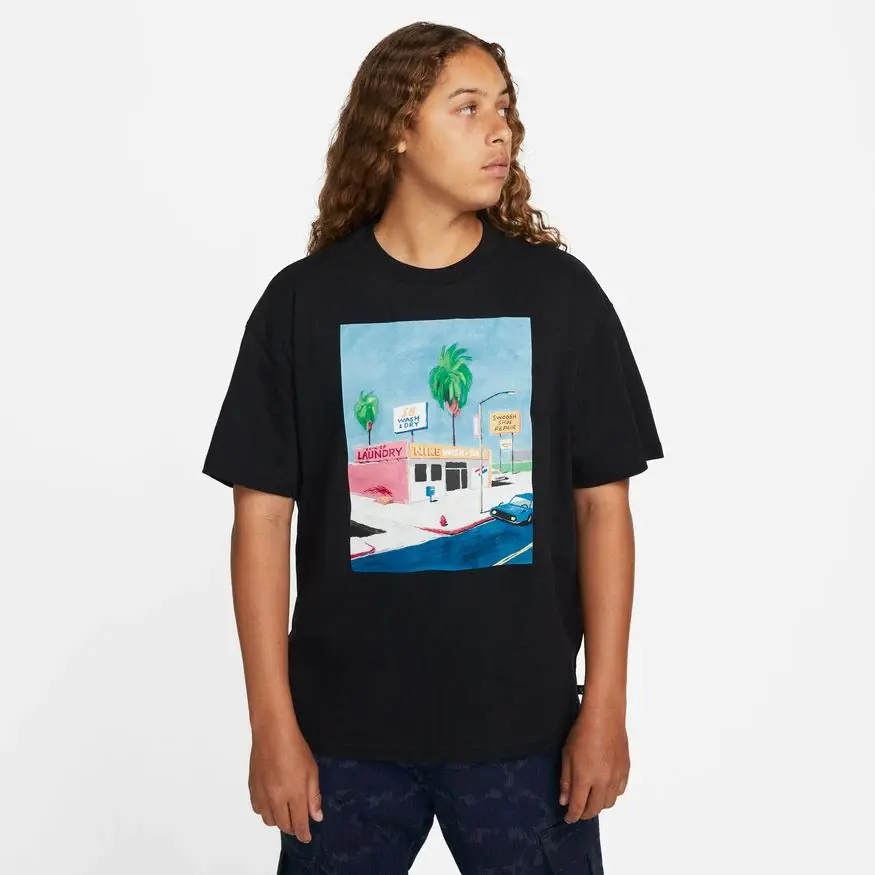 Nike SB Wash & Dry Tee Black